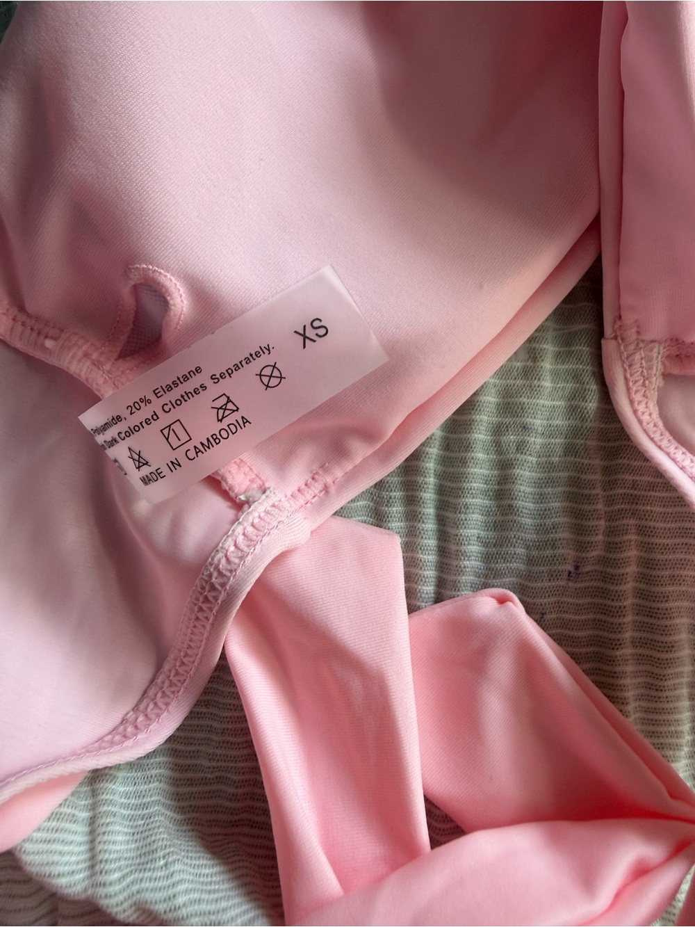 Amazon Pink Bandeau Bikini Top with Matching Wrap Skirt - Picture 2 of 2